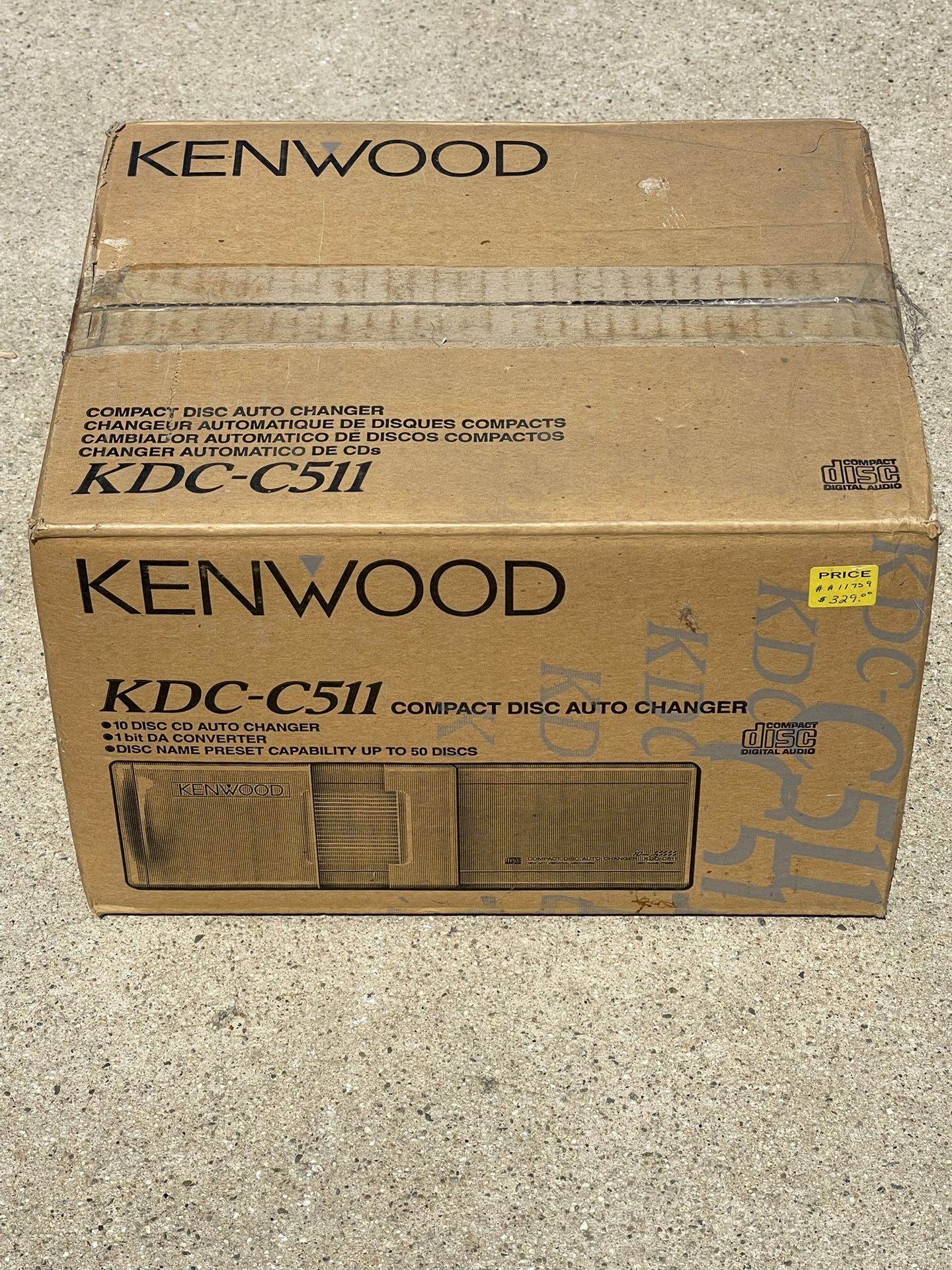 kenwood kdc c511 disc auto changer 