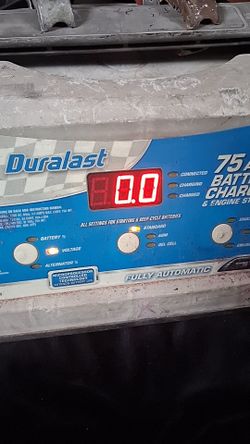 Duralast DL-75 12V Battery Charger & Engine Starter