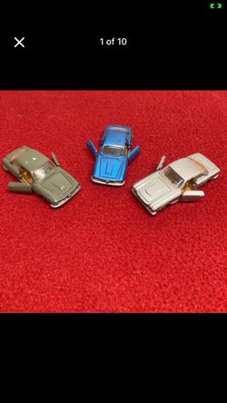 1960s Politoys Penny Die Cast PENNY 1/66 Car Lot.