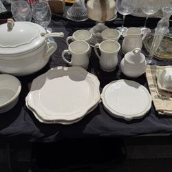 Vintage Pavilion Princess House Dish  Set Of 12 