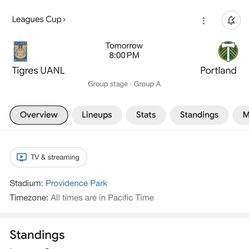 Timbers Vs Tigres