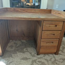 Free wooden desk