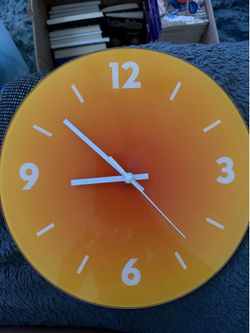Orange clock