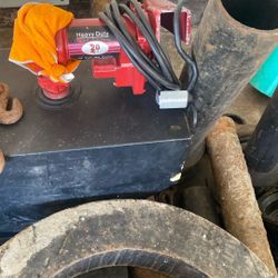 Diesel Portable Tank And Pump Needs New Hose