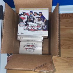 Topps Chrome Baseball Cards