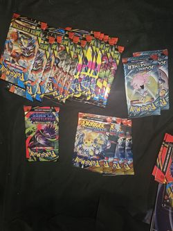 Pokemon single packs $7-$9 each