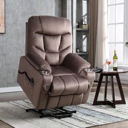 Electric Power Lift Recliner With Control 