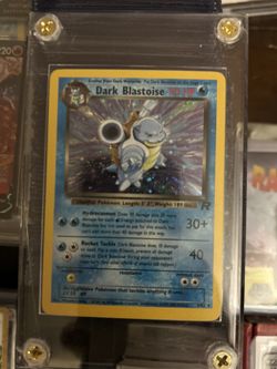 Pokémon TCG Dark Blastoise Holo Rare Team Rocket Set WOTC 20/82 2000