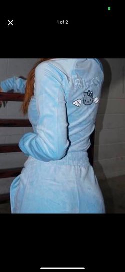 Hello kitty Velour Tracksuit Women’s Medium 