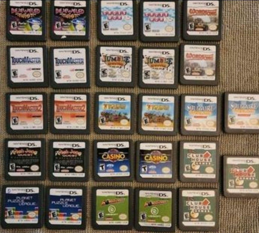 NINTENDO DS PUZZLE GAMES ▪︎ MOST ARE $10 EA ▪︎ 2/$15 ▪︎ WITH GUIDES ★ SEE ALL PICTURES & DESCRIPTION W/INDIVIDUAL PRICES