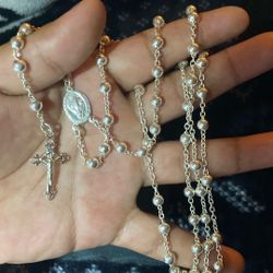 ROSARY CHAIN 925 ROSARIO DE PLATA