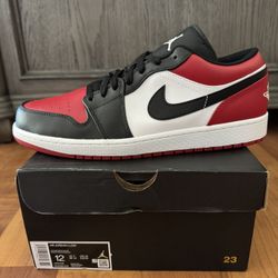 Jordan 1 Low Bred Toe