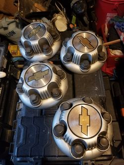 Chevy center caps