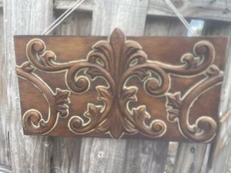SOUTHERN LIVING AT HOME S/2 ABERDEEN RECTANGLE DECORATIVE WALL PLAQUE