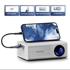 MINI LED Projector for iPhone/Android Phones 