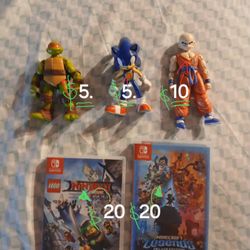 Turtle Ninja, Sonic , Dragon Ball , Nintendo Switch Games