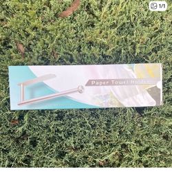 Silver Paper Towel Holder