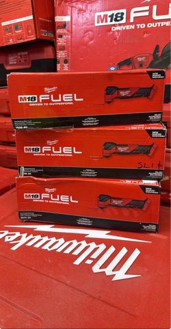 Milwaukee m18 fuel multi tool, each $175