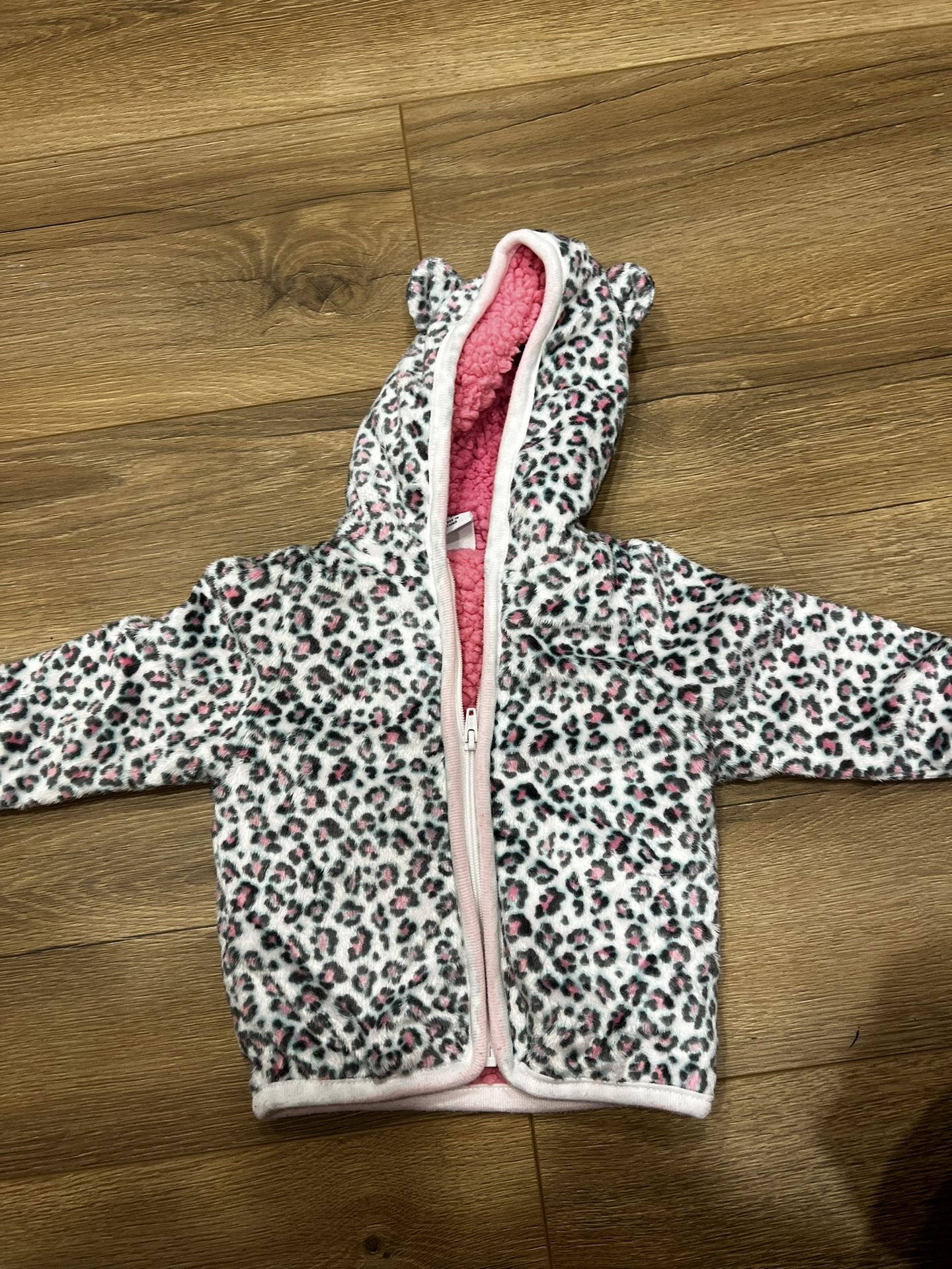 Baby Girls Fleece Hoodie 6-9m