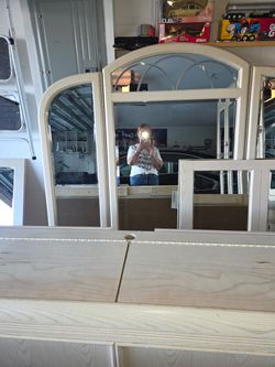 Dresser and mirrors