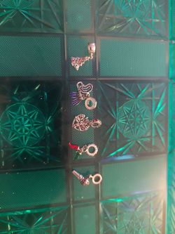 5 Sterling Silver Charms for Pandora Charm Bracelet