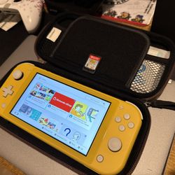 New Nintendo Switch With Game And Case 