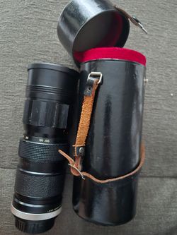 Auto Panagor Tele Zoom Lens with Case