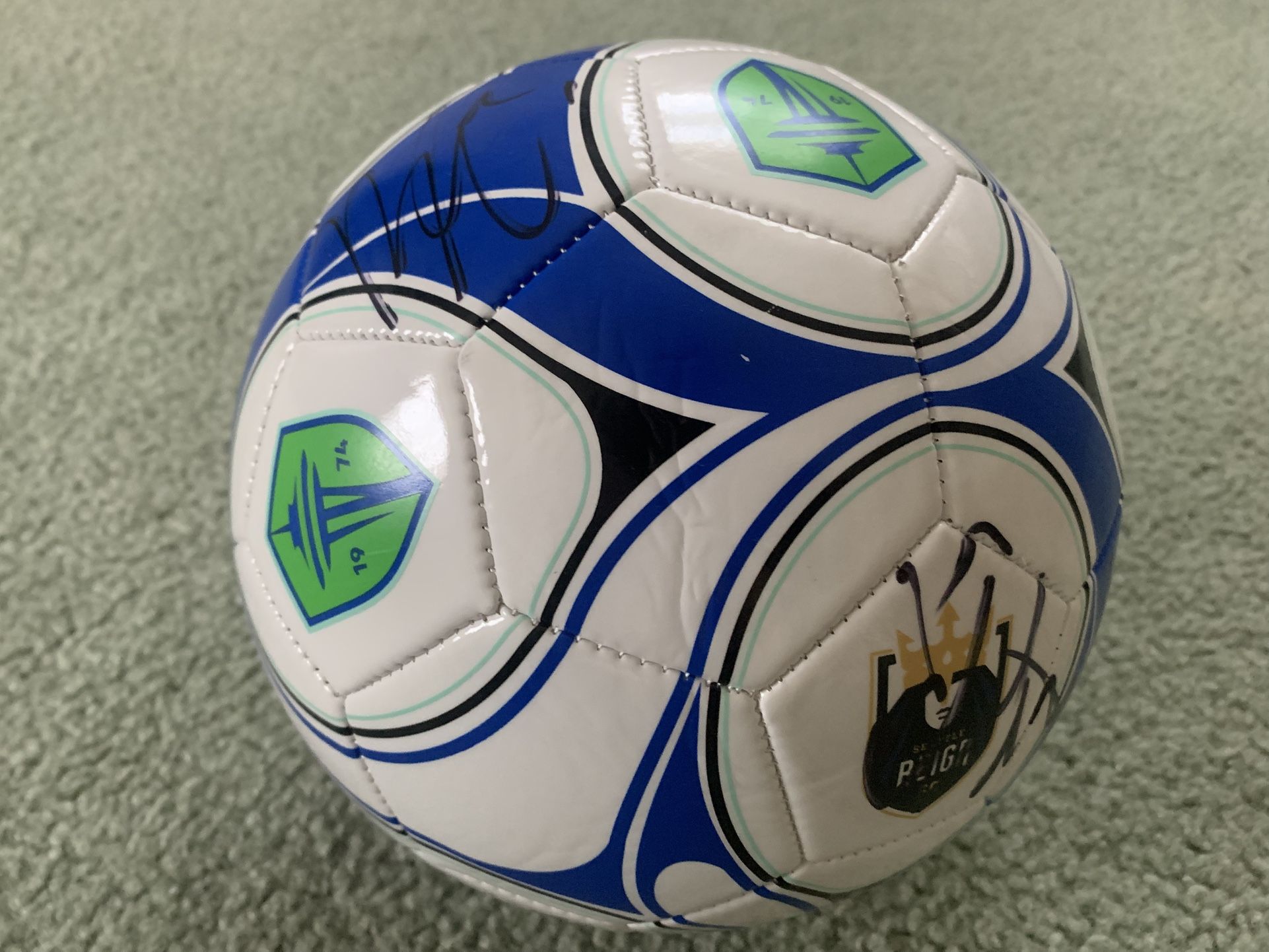 Autographed Soccer ball
