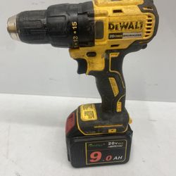 DEWALT DCD777 20V Max Brushless 2 Speed Cordless Drill Driver & 9Ah Battery
