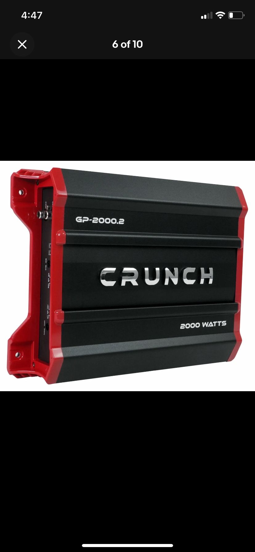 Crunch 2000 Watts