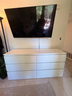 White Dresser