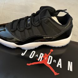 Air Jordan 11 Retro Low "Black/Varsity Royal" Men's Shoes.  space jam