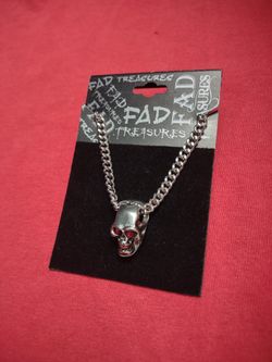 Stainless Steel Skull & Chain