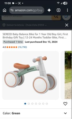 Toddler Balance Bike