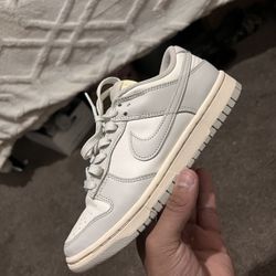Nike Dunk Low Sail Light Bone ( Women's ) Size 6.5