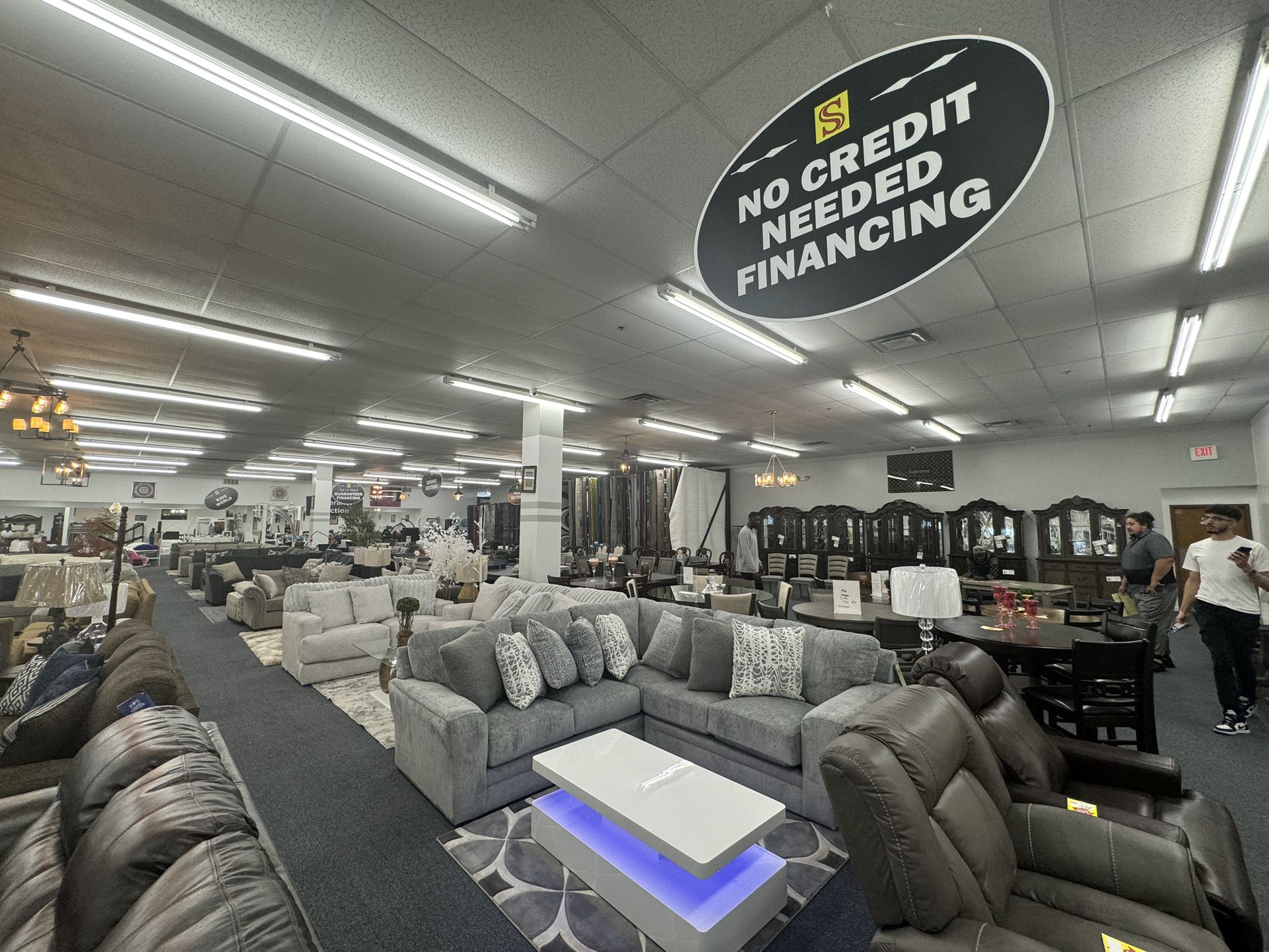 Memory Foam Sectional 1799 furniture mattress appliance 0-99 down no credit needed no intrest financing available deals 
