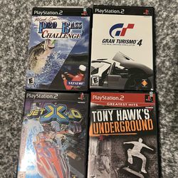 Ps2 Games (Lot of 4)
