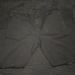 black slim fit jeans