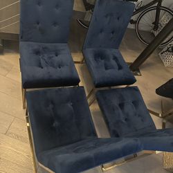 4 Modern Dining Chairs (style of Adler)