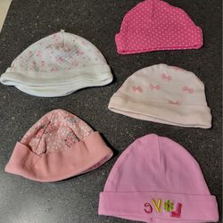 Baby Girl Newborn - 6mths Hats