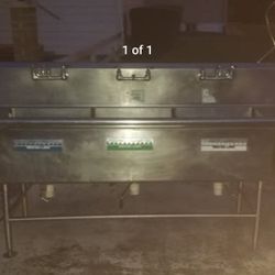 Commercial Triple Stainless Steel Sinks 