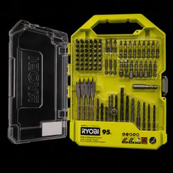 Ryobi 95-PC Drill & Impact Drive Bit Set