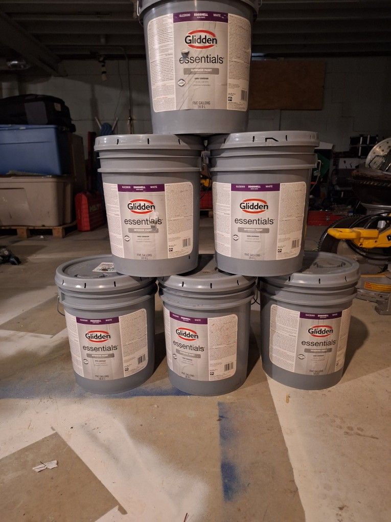 Gliden Satin White Paint