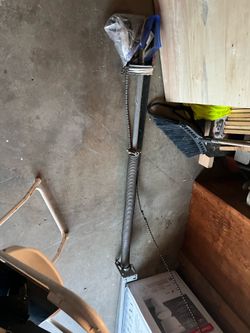 Garage spring and rod