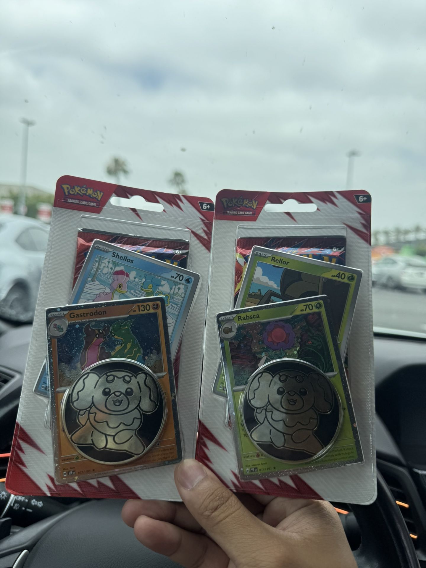 Pokemon Destined Rivals Booster Pack With Promo Coin