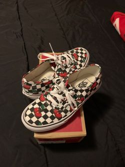 Cherry Vans size 8.5 women