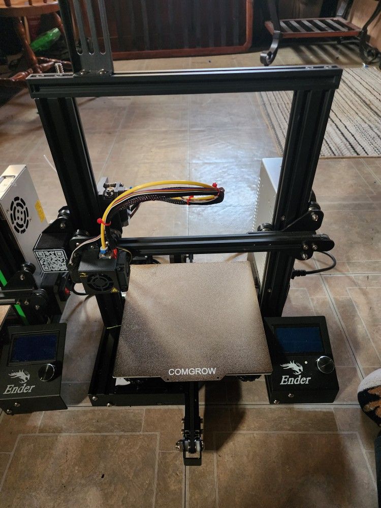 (2) Ender 3 3-d Printers