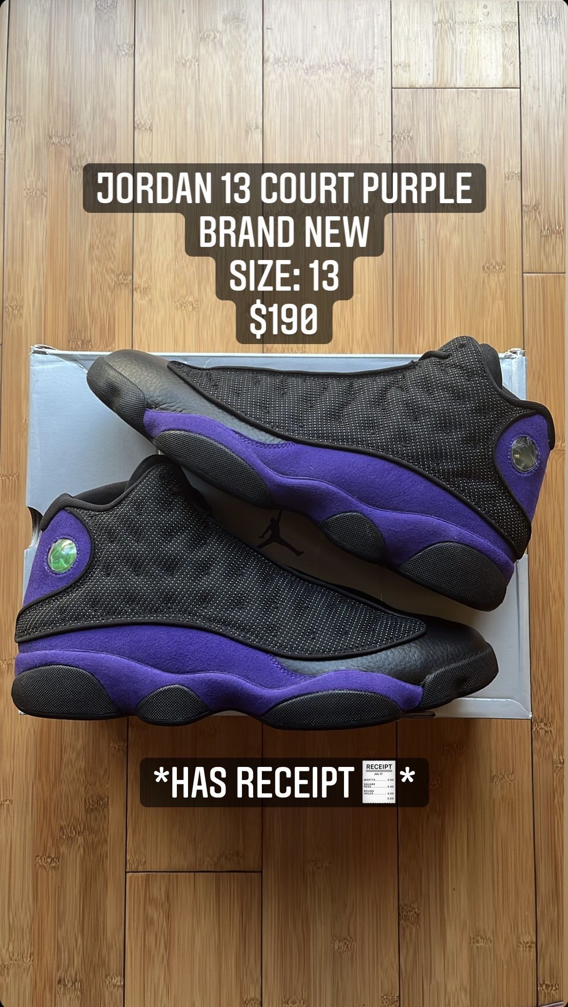 jordan 13 court purple