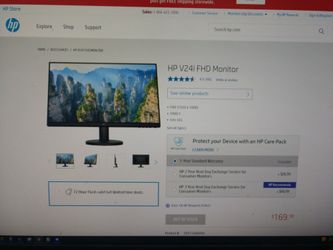 HP Monitor 24in Brand New.