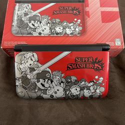 Nintendo 3ds Xl Super Smash Bros Red Edition 